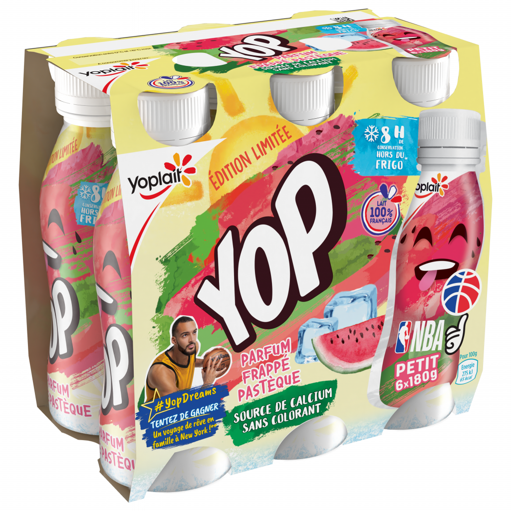 YOPLAIT P'tit Yop Arômes Panachés - 6x180g